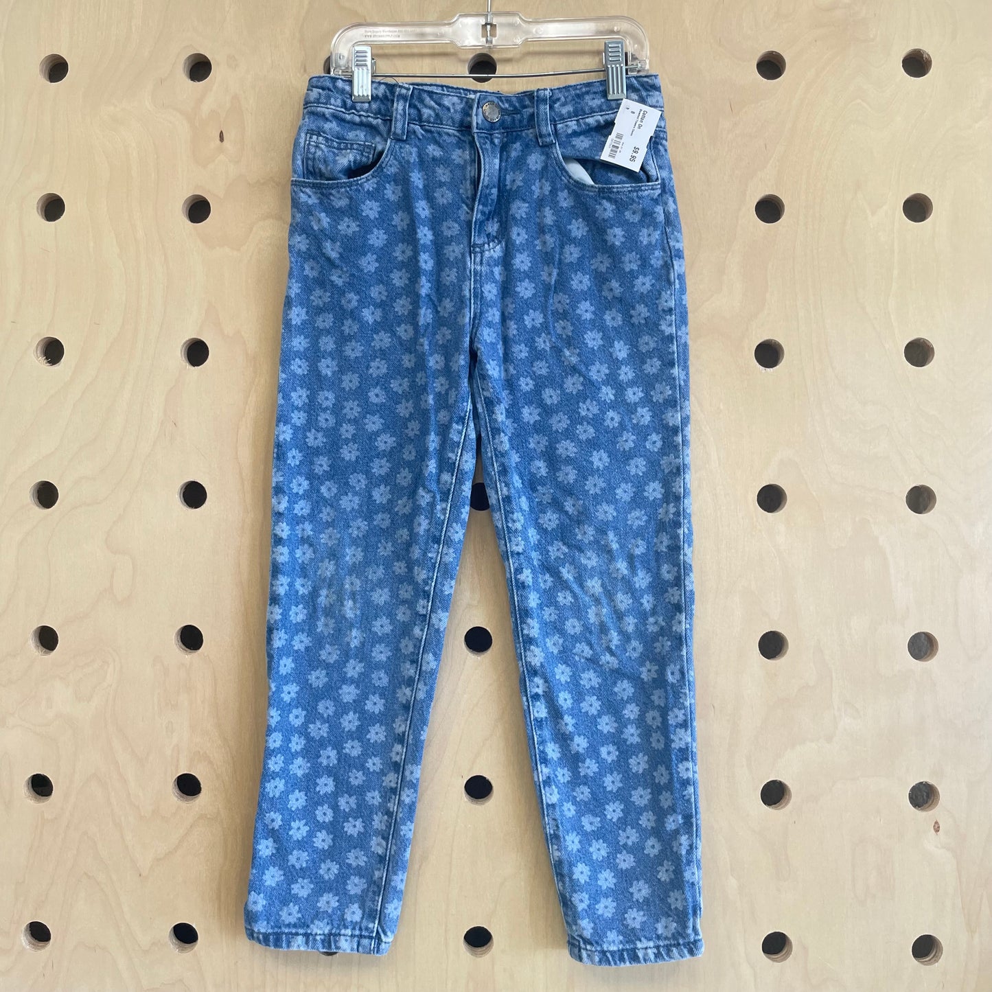 Bleached Flowers Denim