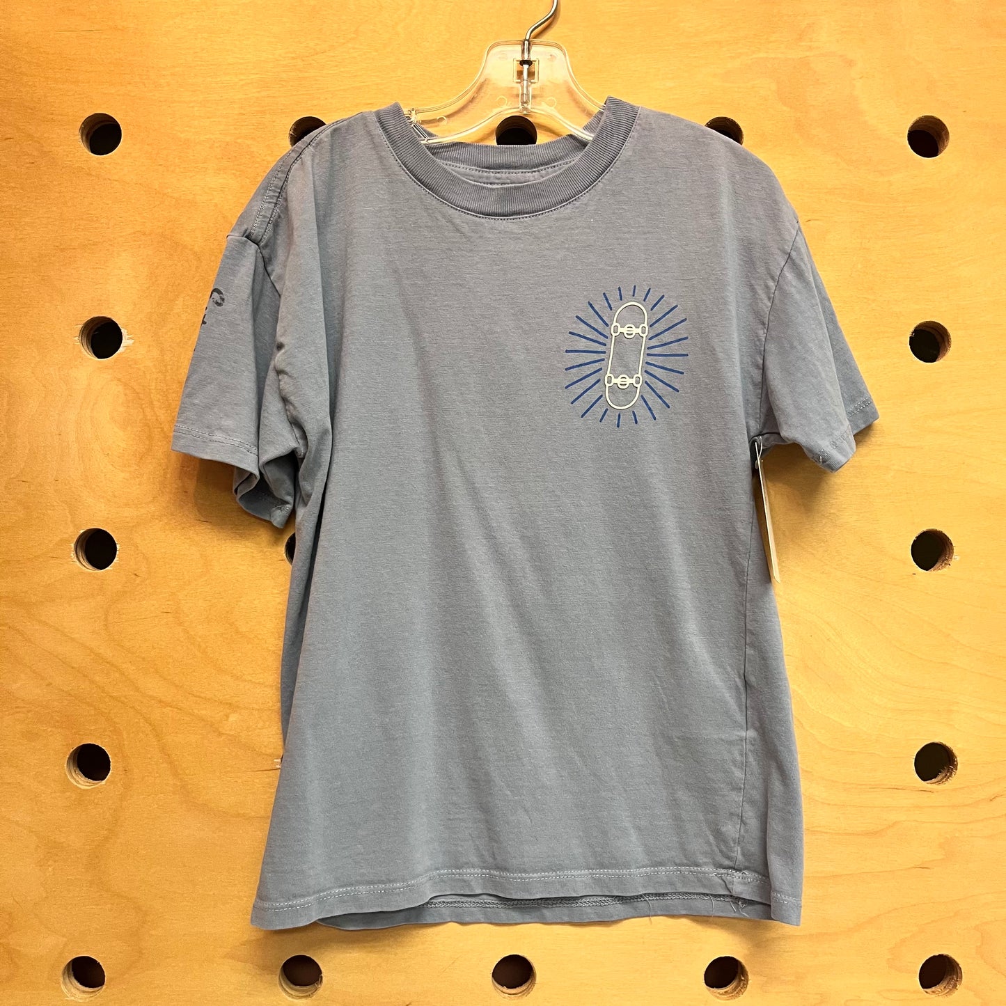 Blue Skateboard Tee