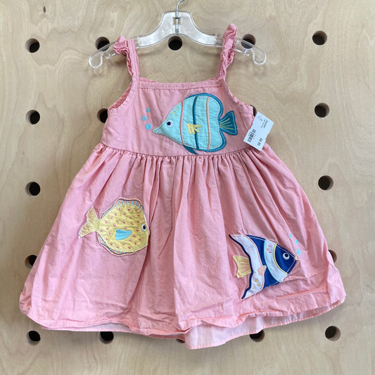 Peach Fish Dress