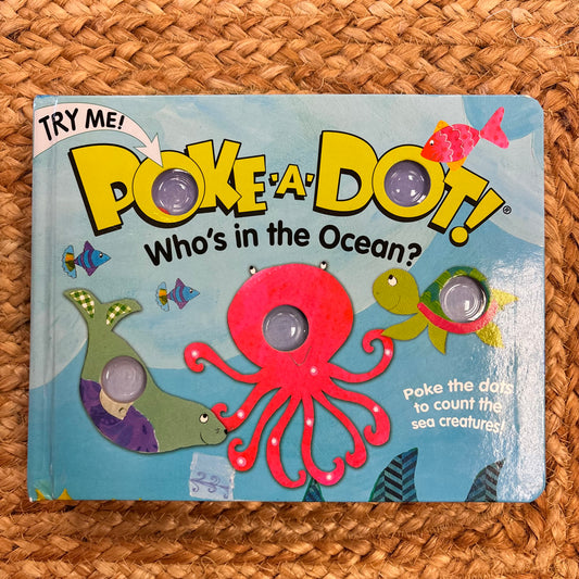 Poke-A-Dot Who's in Ocean