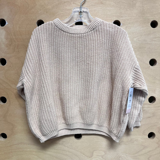 Wheat Boxy Sweater