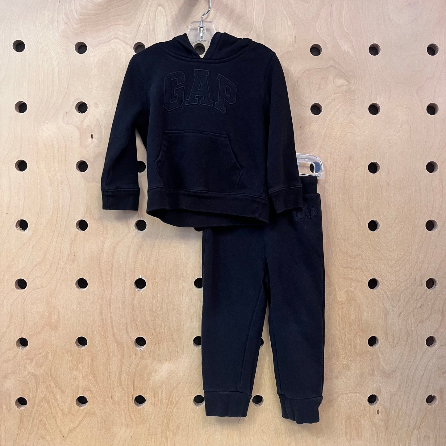 Black Logo Hoodie Outfit