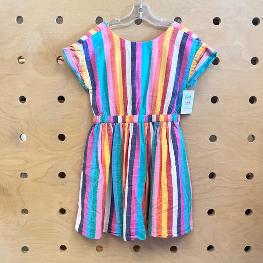 Multicolor Striped Dress