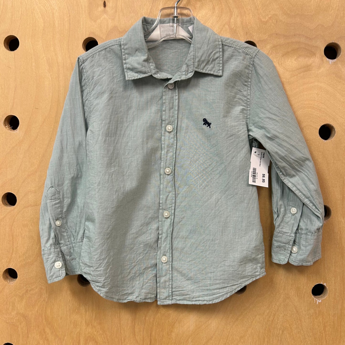 Green Button Up Shirt