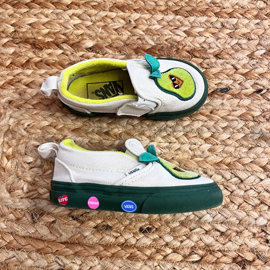 Creme Cool Avacado Skate Slip-Ons