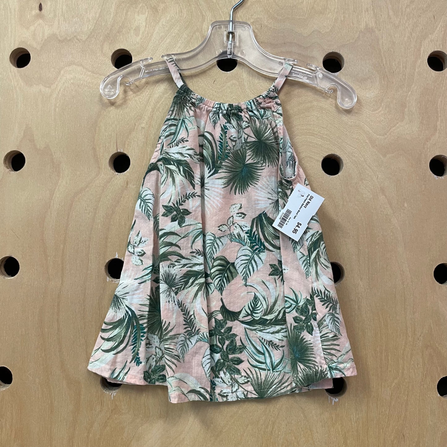 Pink Plants Bamboo Blend Tank