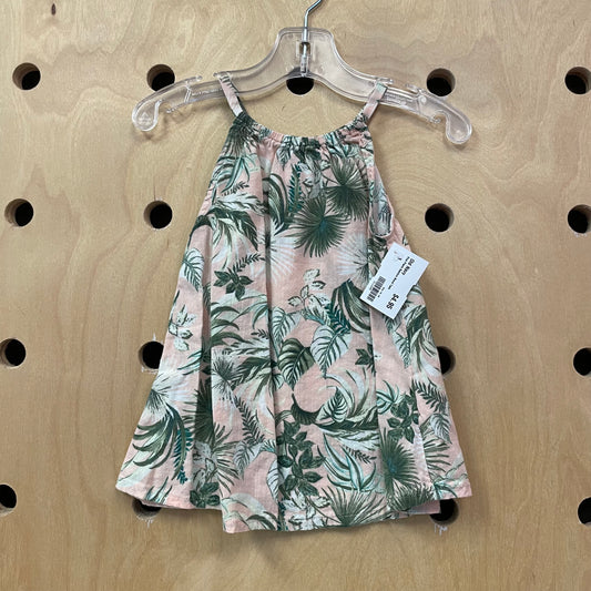 Pink Plants Bamboo Blend Tank