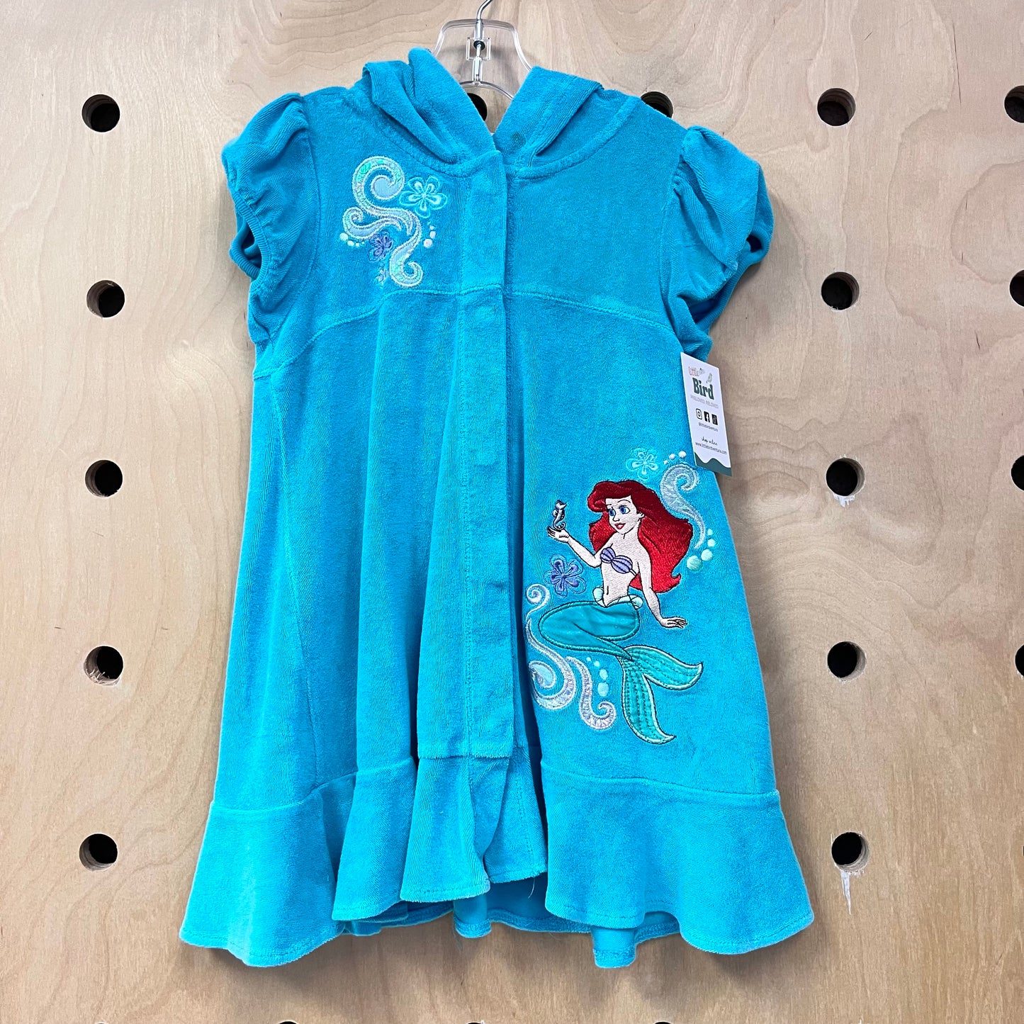 Blue Ariel Terry Swim Cover Up