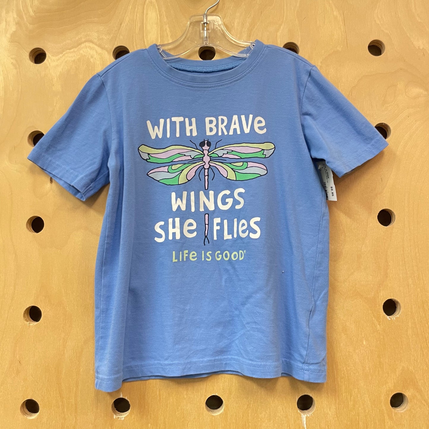 Blue with Brave Wings Tee