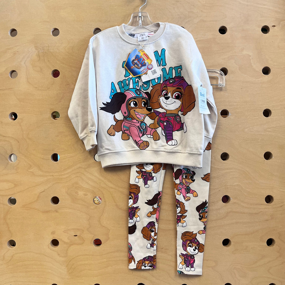 Cream Paw Patrol Sweatshirt & Leggings NEW!