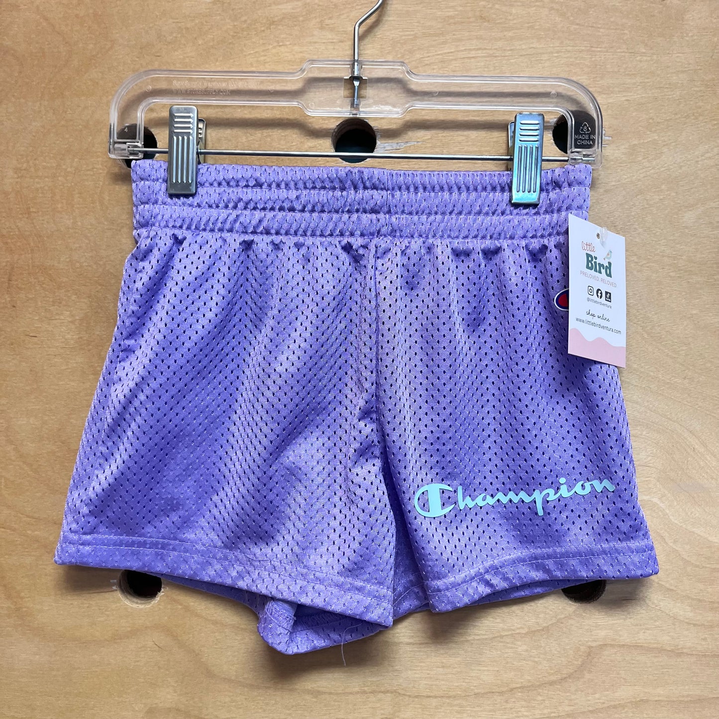 Purple Breathable Athletic Shorts