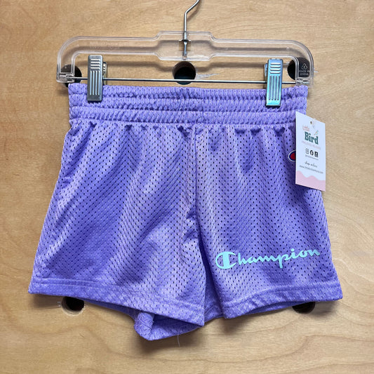 Purple Breathable Athletic Shorts