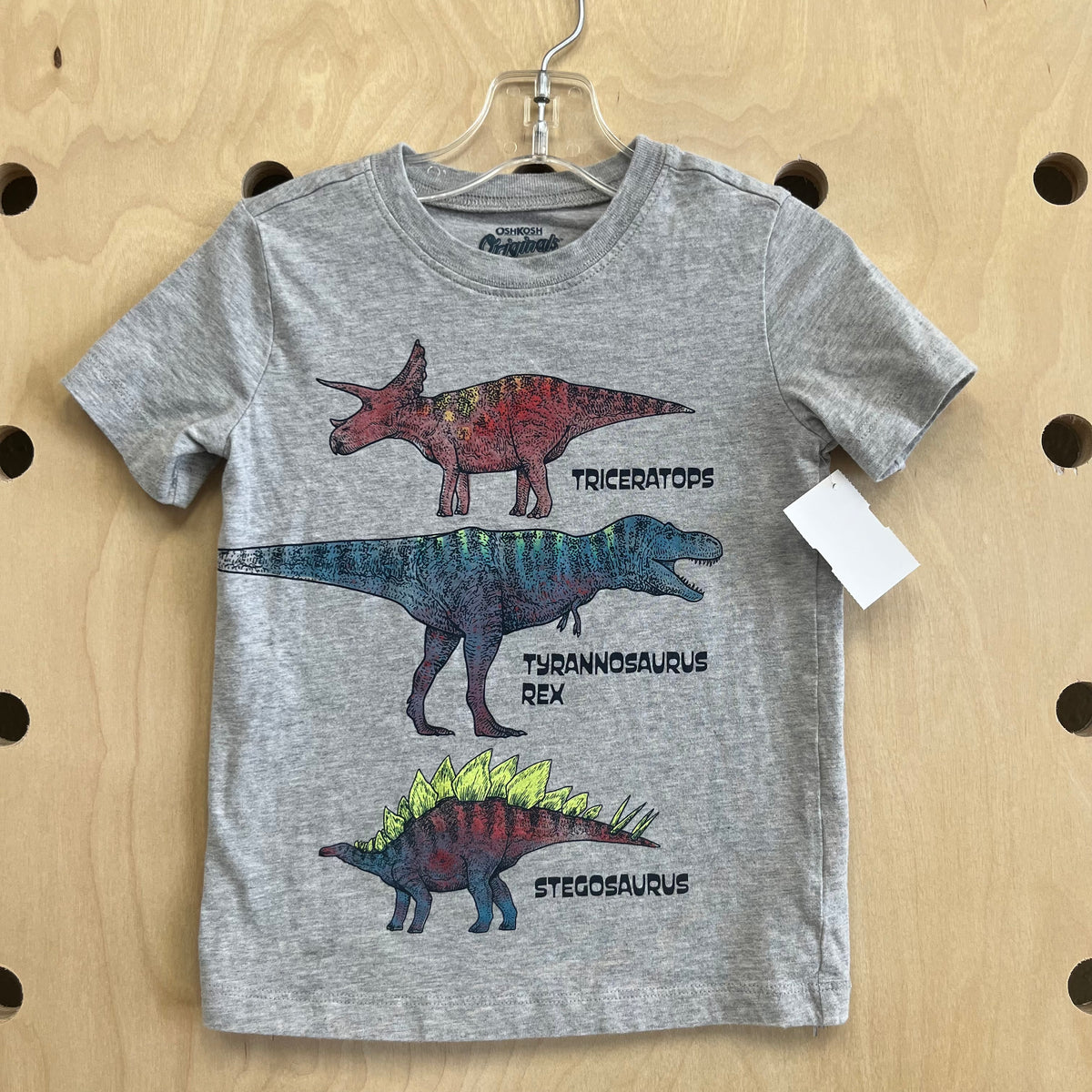 Grey Dino Tee