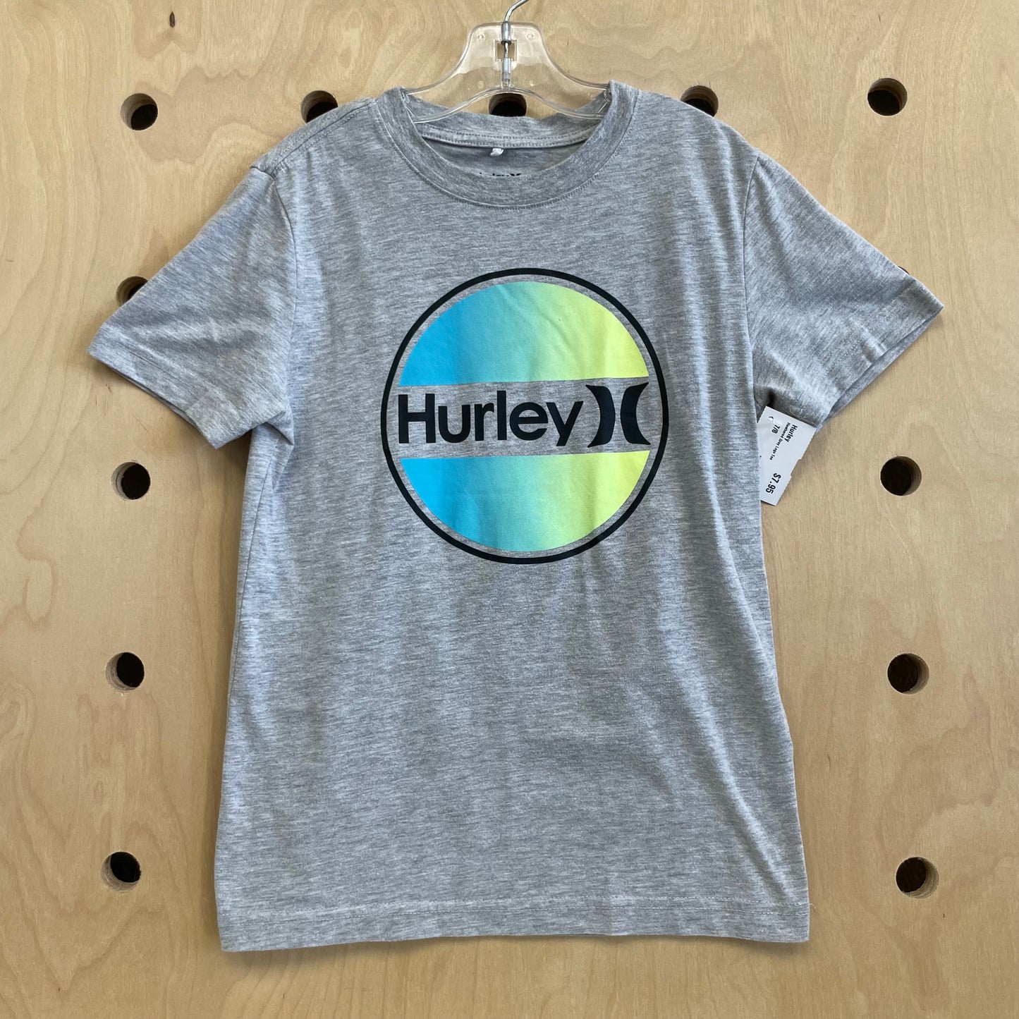 Heathered Grey Logo Tee