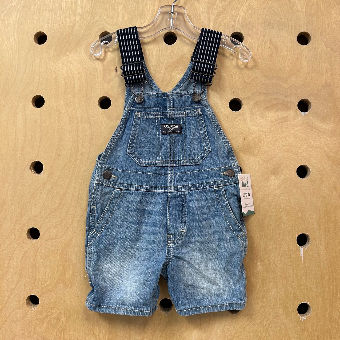 Blue Denim Shortalls