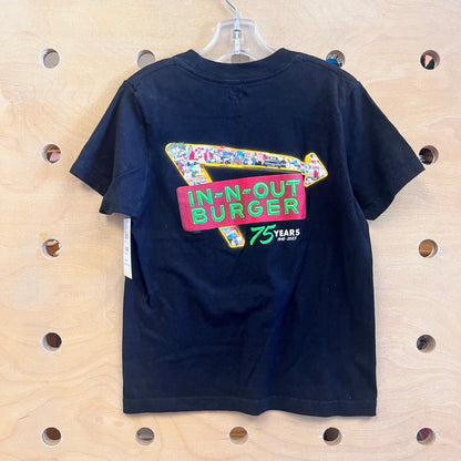 Black In-N-Out Tee