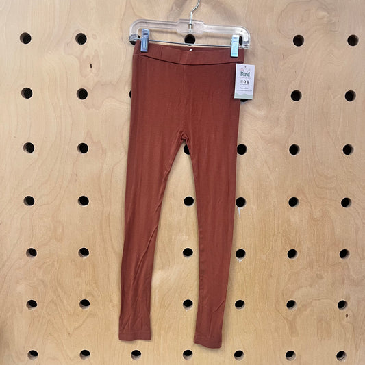 Brown Bamboo Skinny Leggings