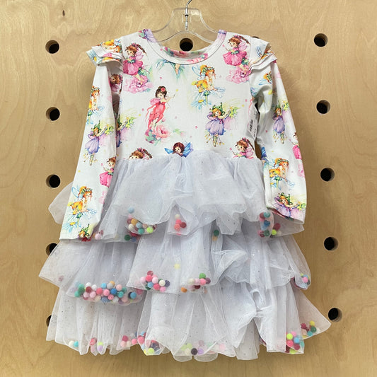 Fairy Tulle Poms Dress