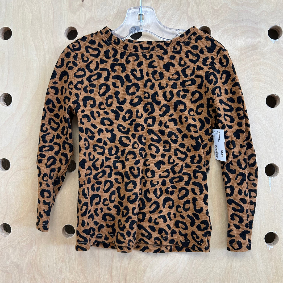 Brown Leopard Top
