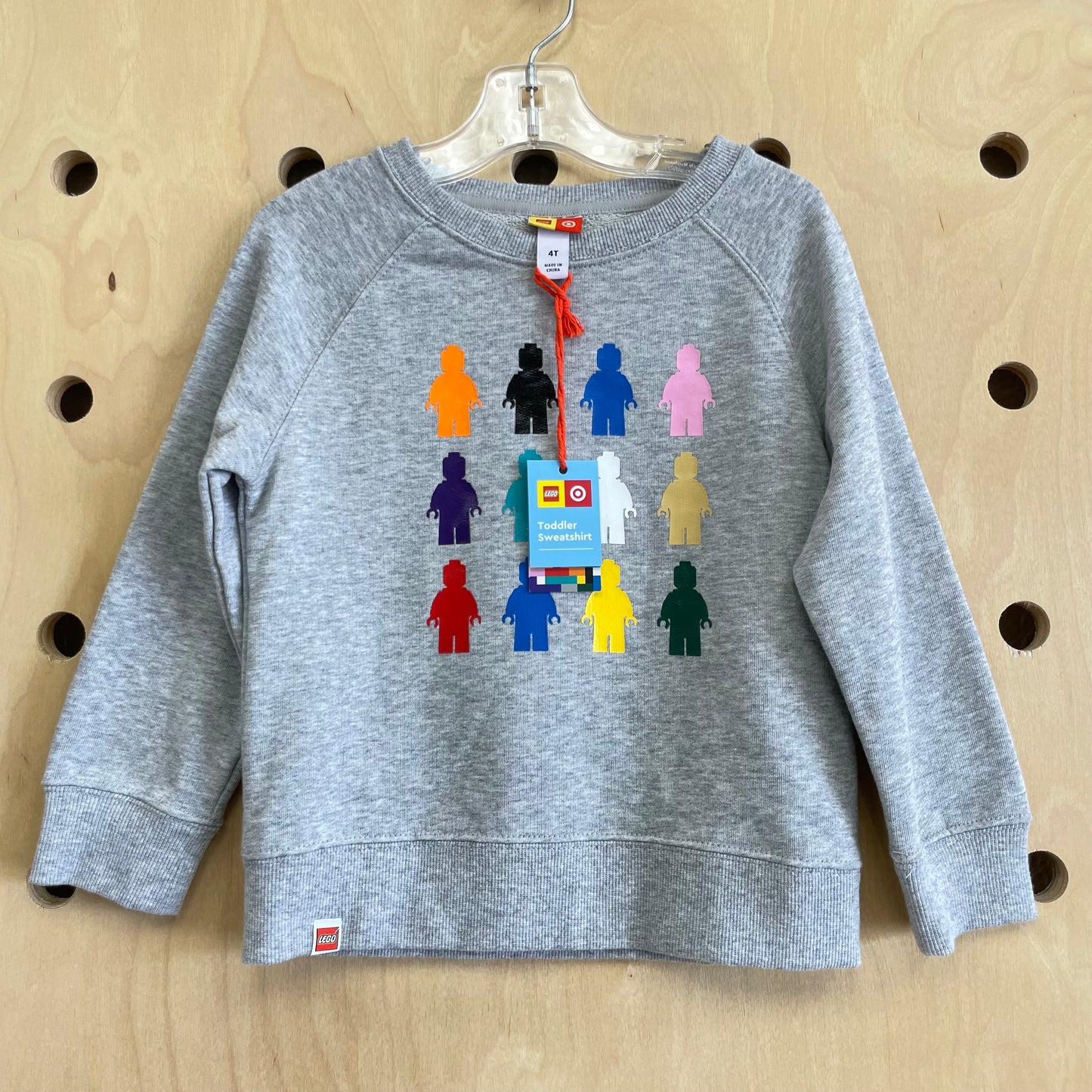 Grey Lego People Pullover NEW!