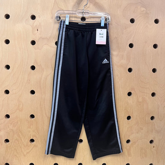 Black + Grey Track Pants