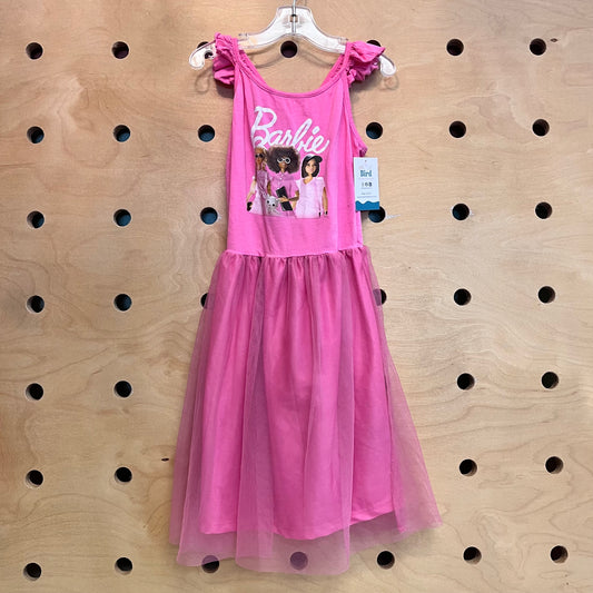 Pink Tulle Barbie Dress