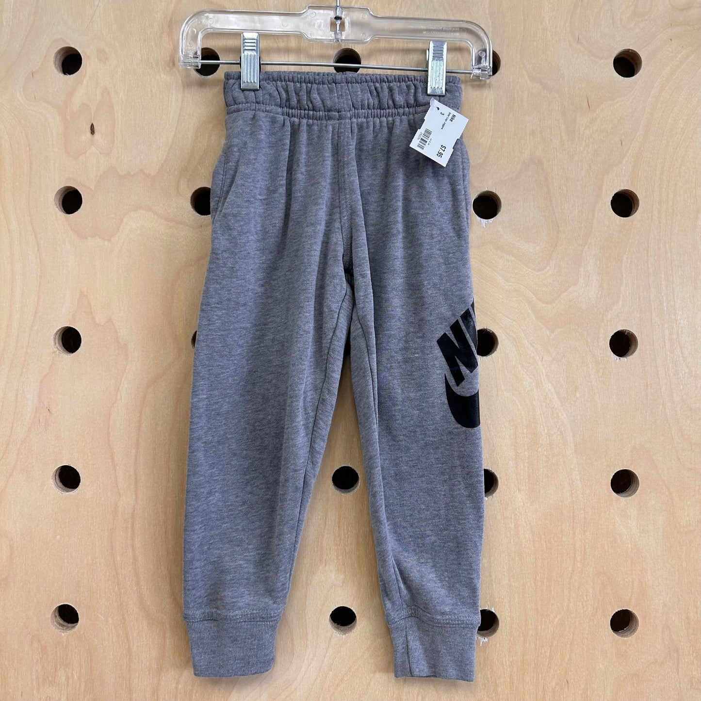 Grey Logo Joggers