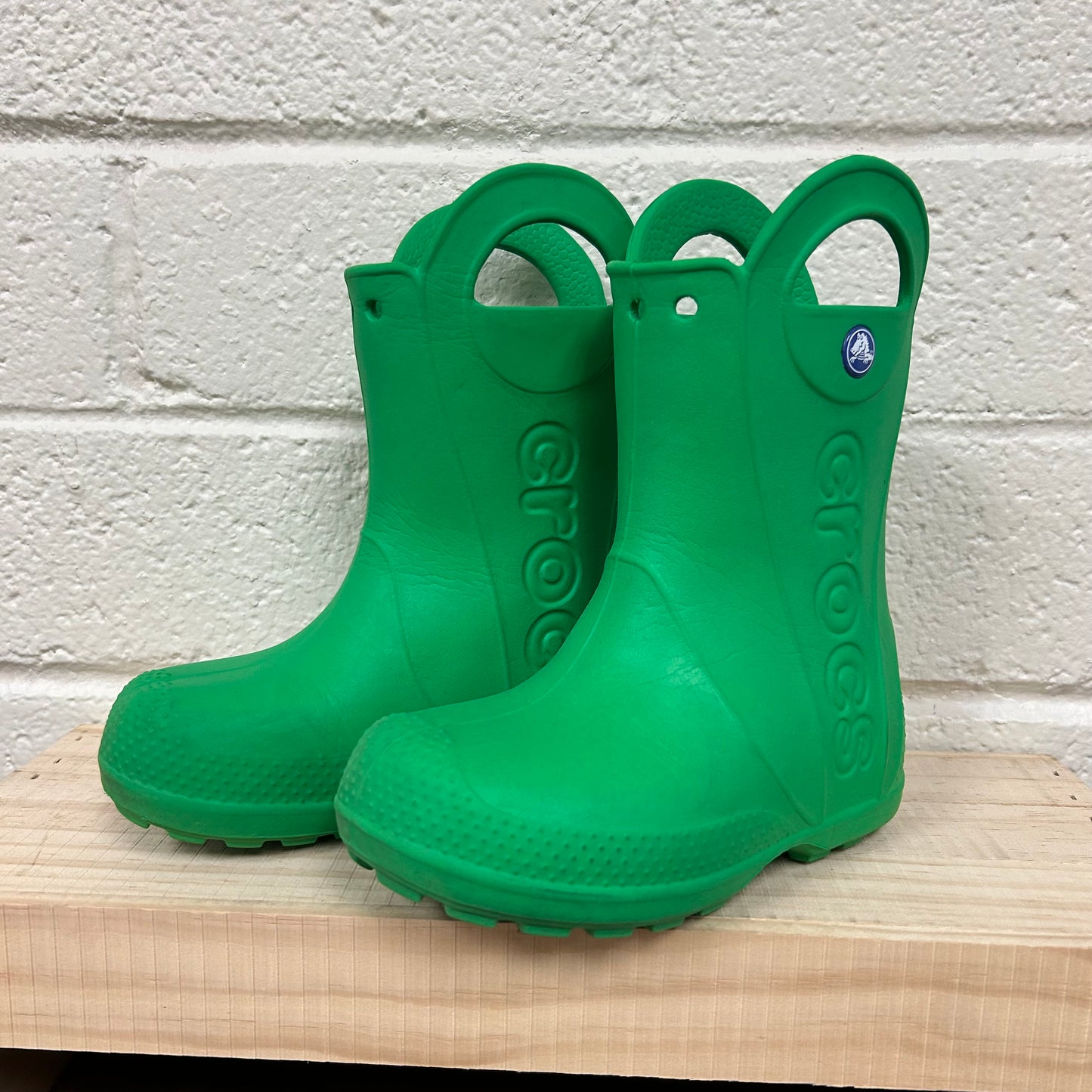Green Handle It Rain Boots