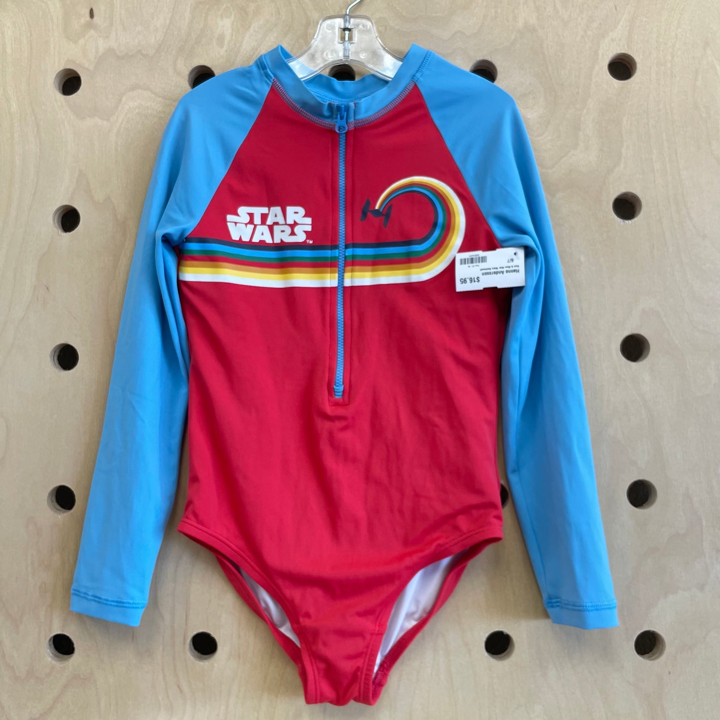 Red & Blue Star Wars Swimsuit