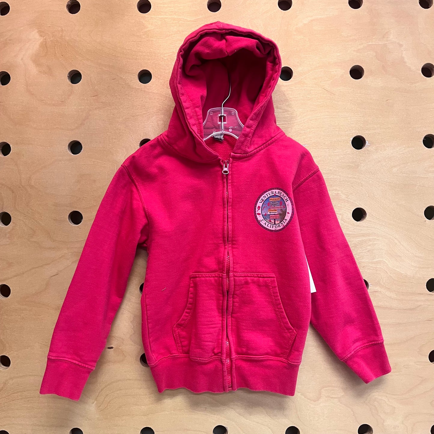 Pink Ventura Zip Hoodie