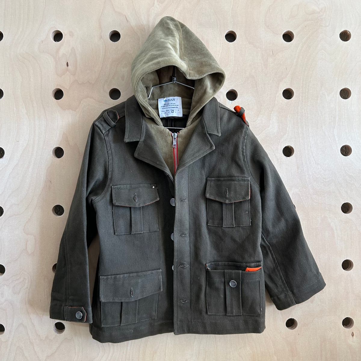 Green Micro Fleece Lined Jacket