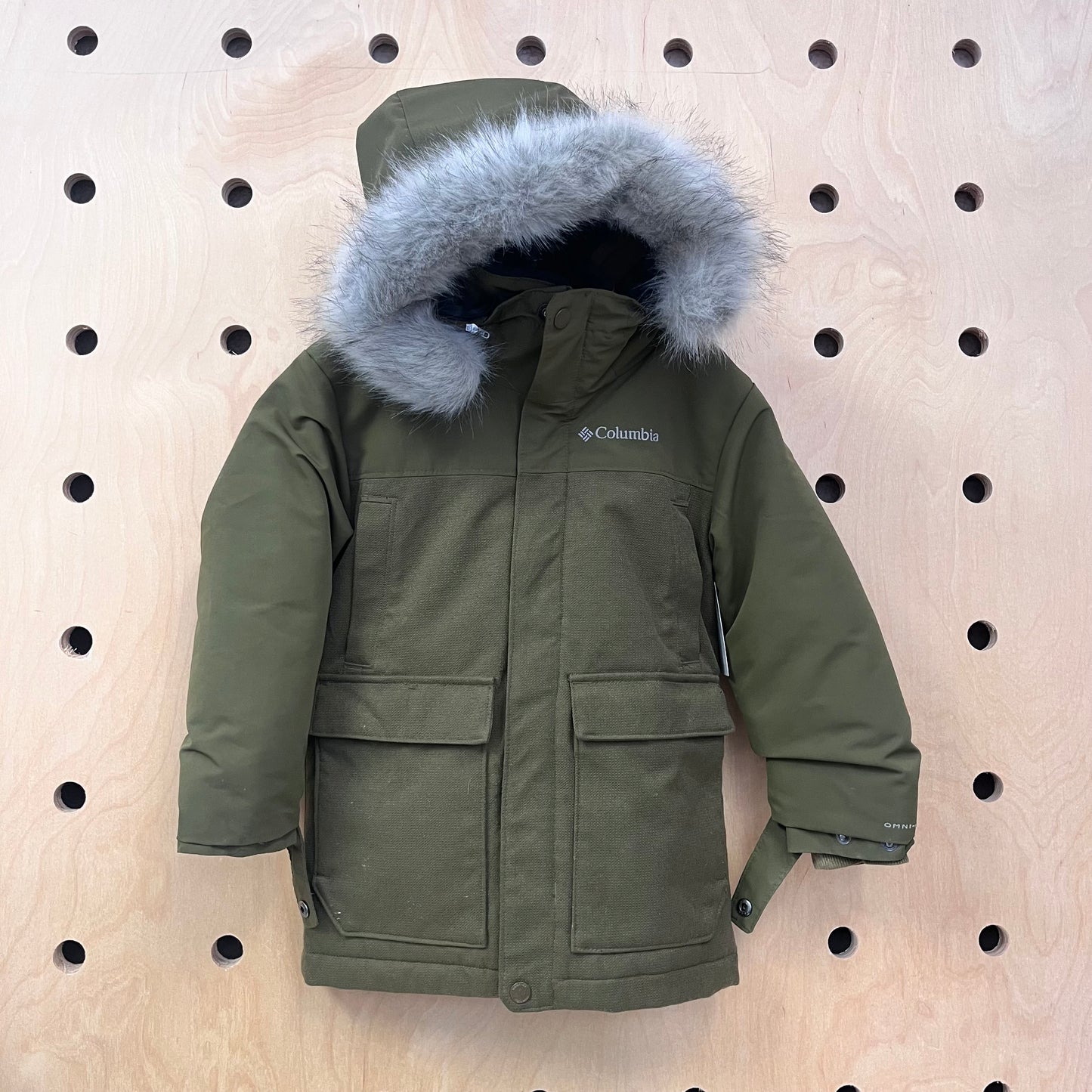 Green Boundry Bay Down Parka