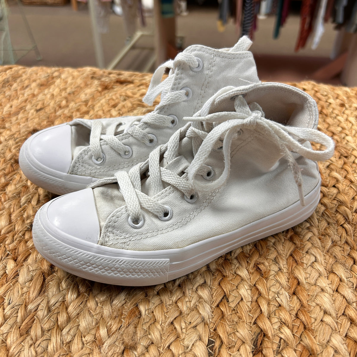 White Hi Tops