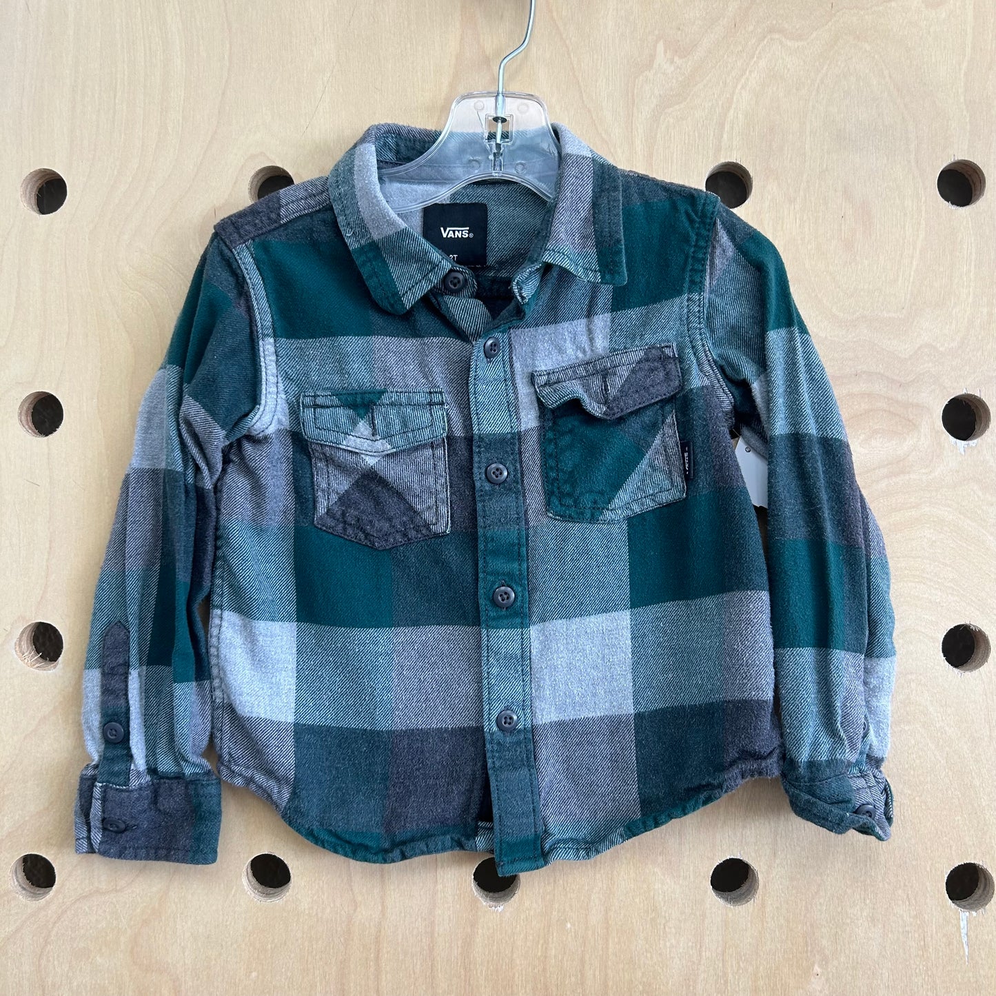 Green Plaid Flannel