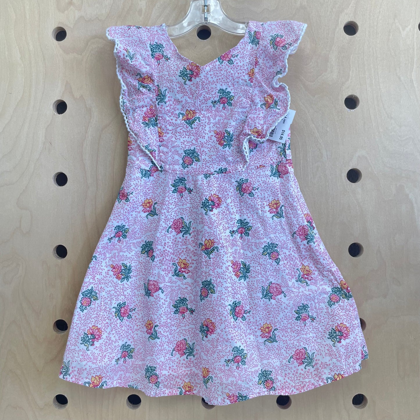 Pink Floral Dress
