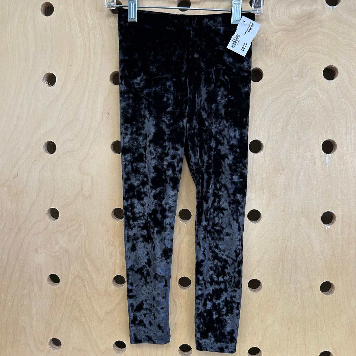 Black Velour Leggings