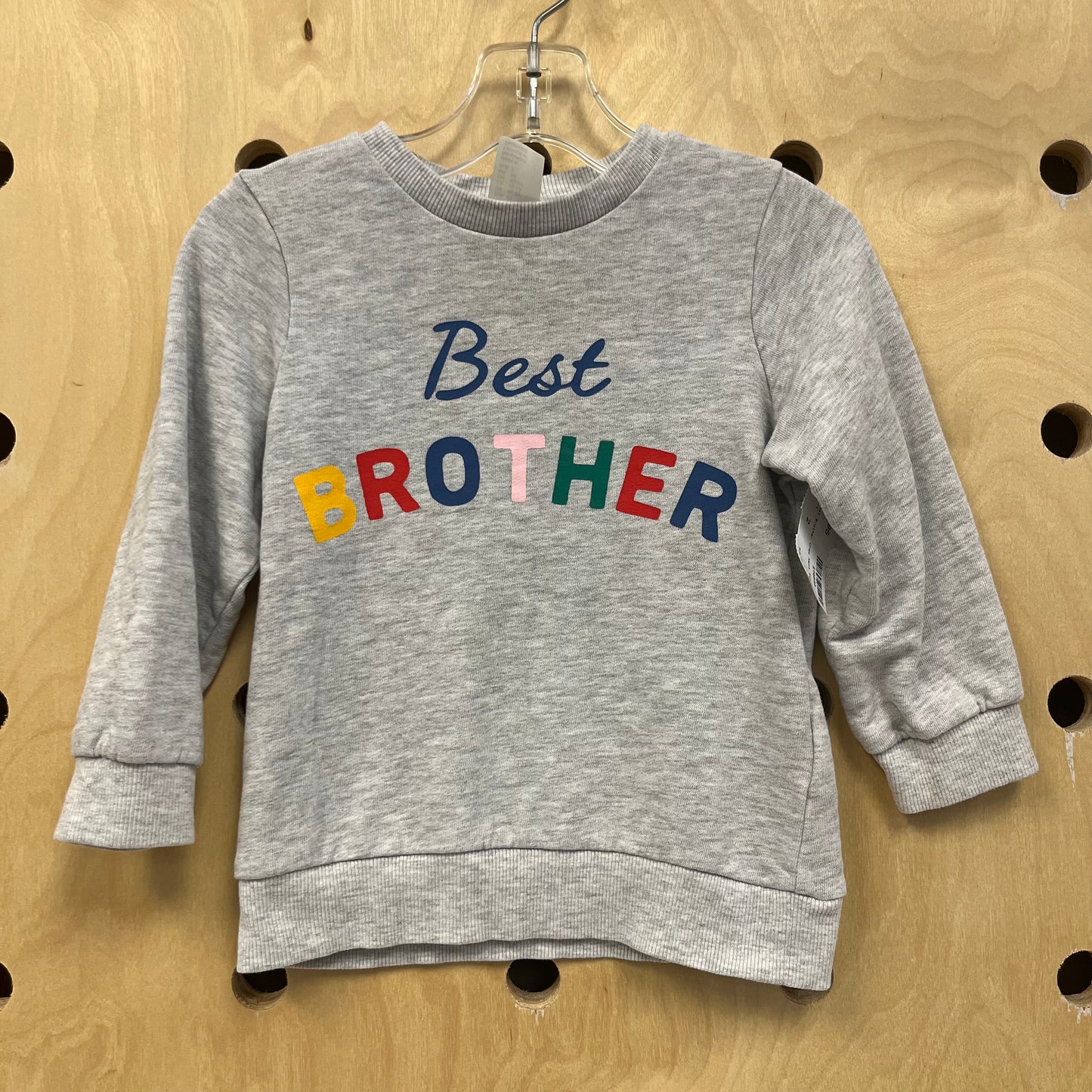 Grey Best Brother Pullover