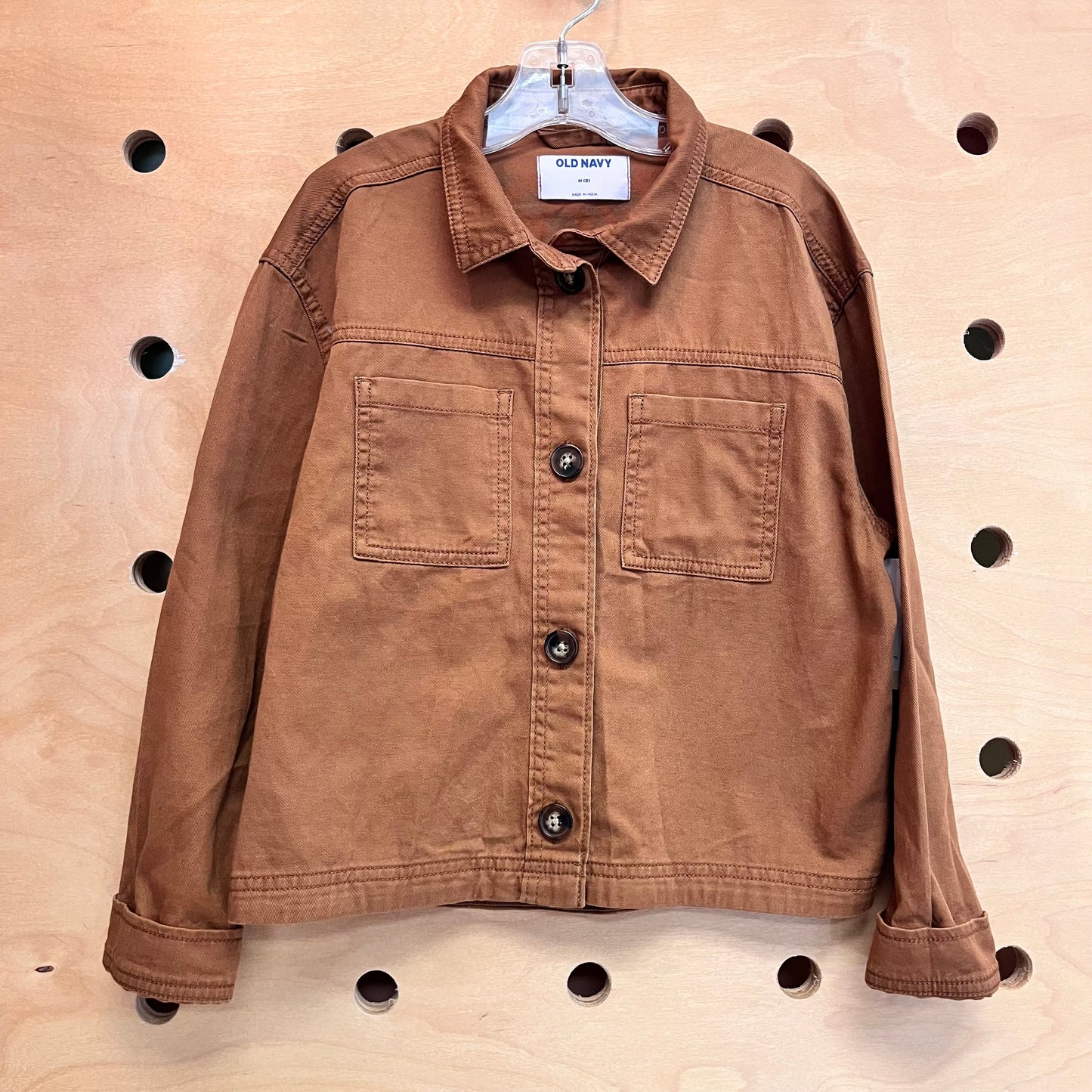 Brown Lightweight Shacket