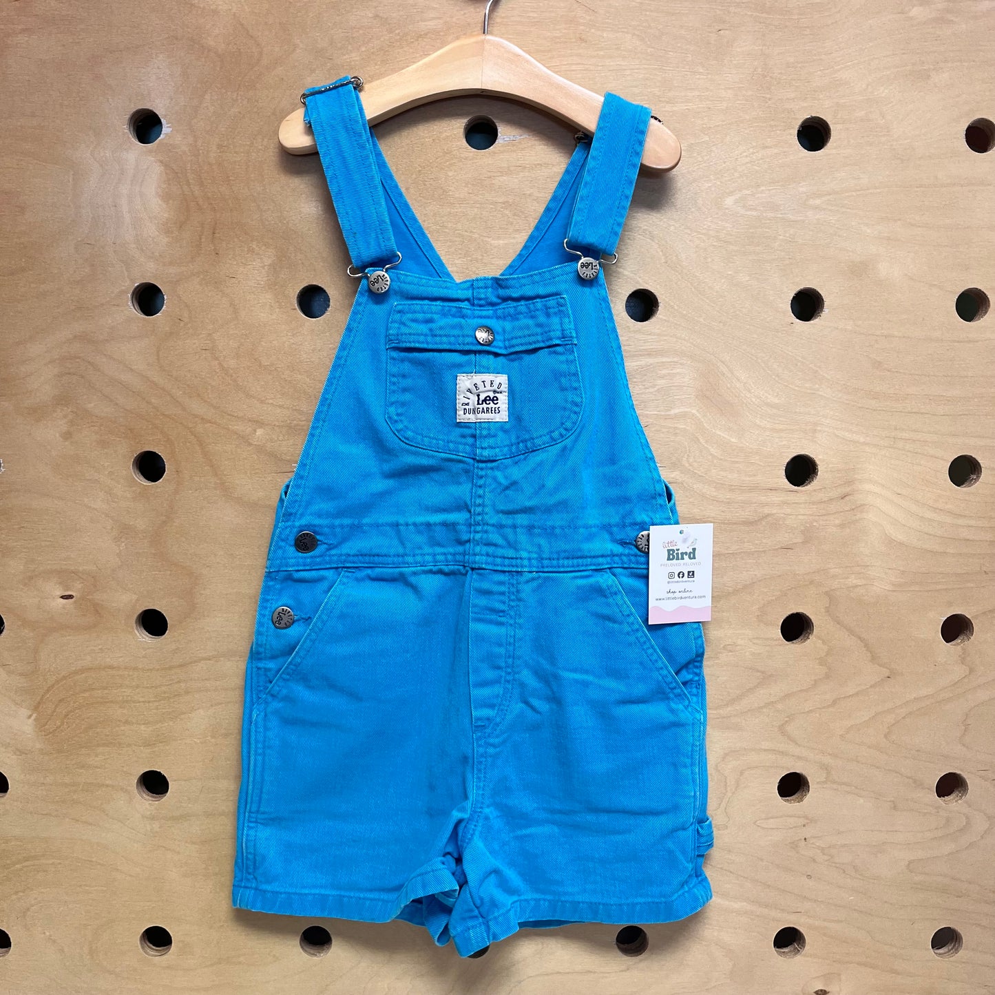 Lee Dungarees Blue Shortalls