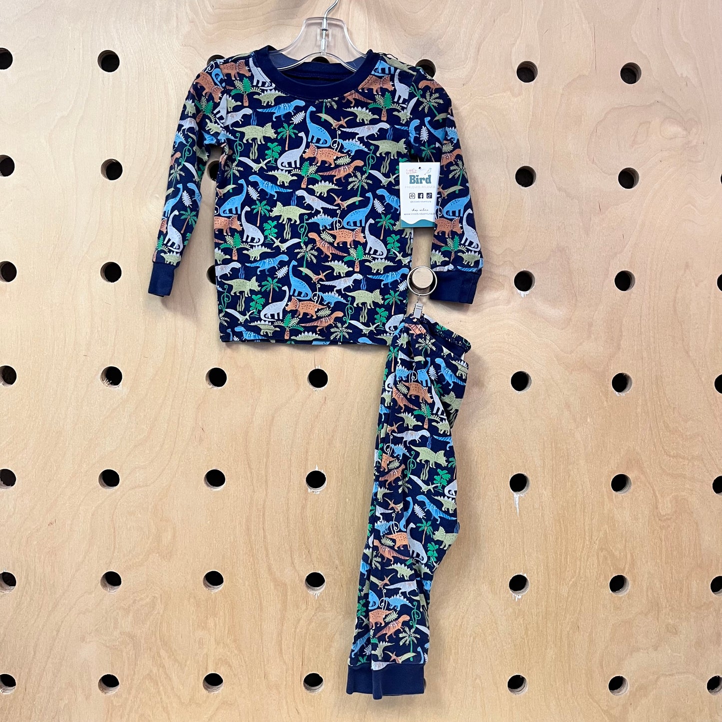 Navy Dino Pajamas