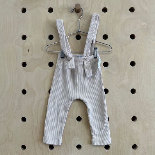 Beige Ribbed Jumper