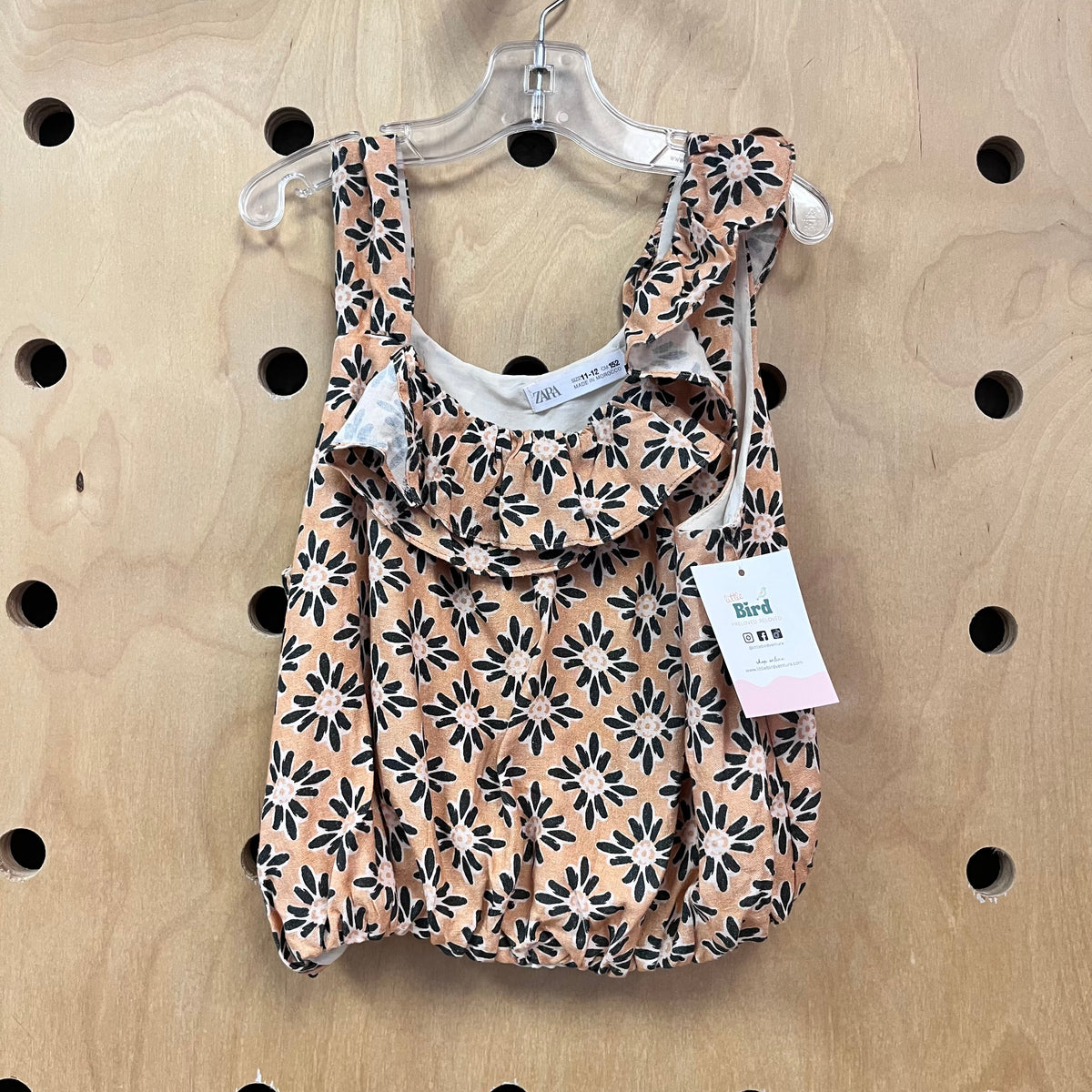 Copper Flower Crop Tank