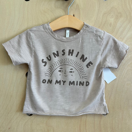 Tan Sunshine on My Mind Tee