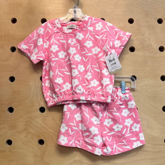 Pink Floral Outfit