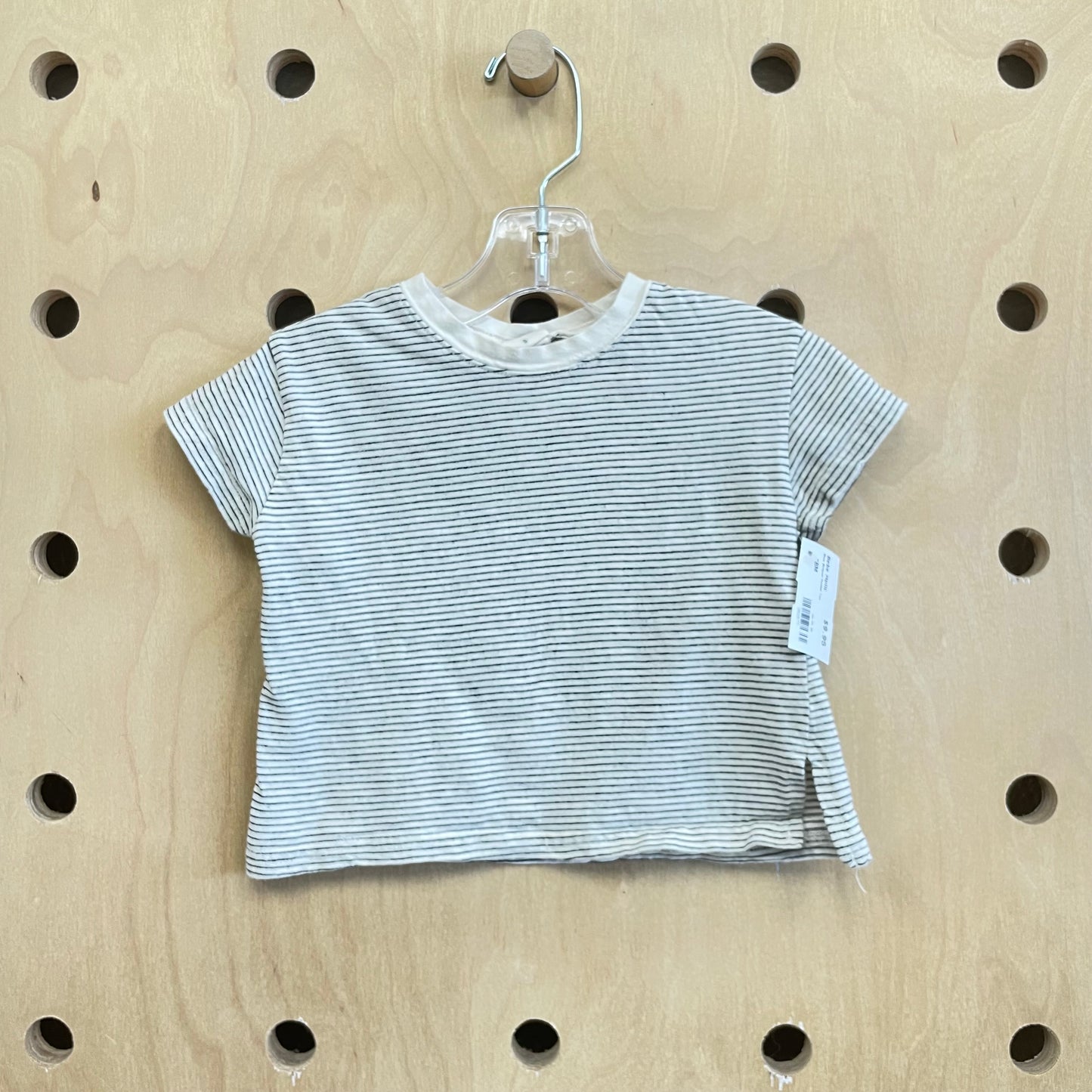 Blue Striped Pocket Tee