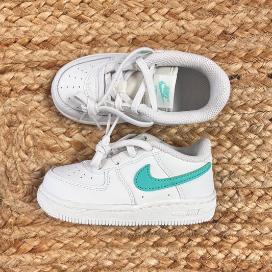 White Emerald Rise Force 1 Low TD
