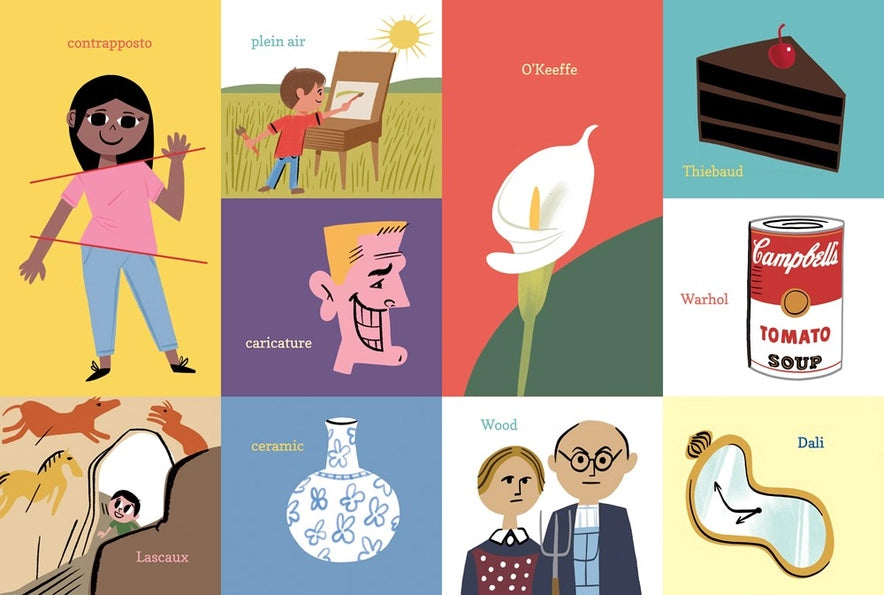 100 First Words for LIttle Artists