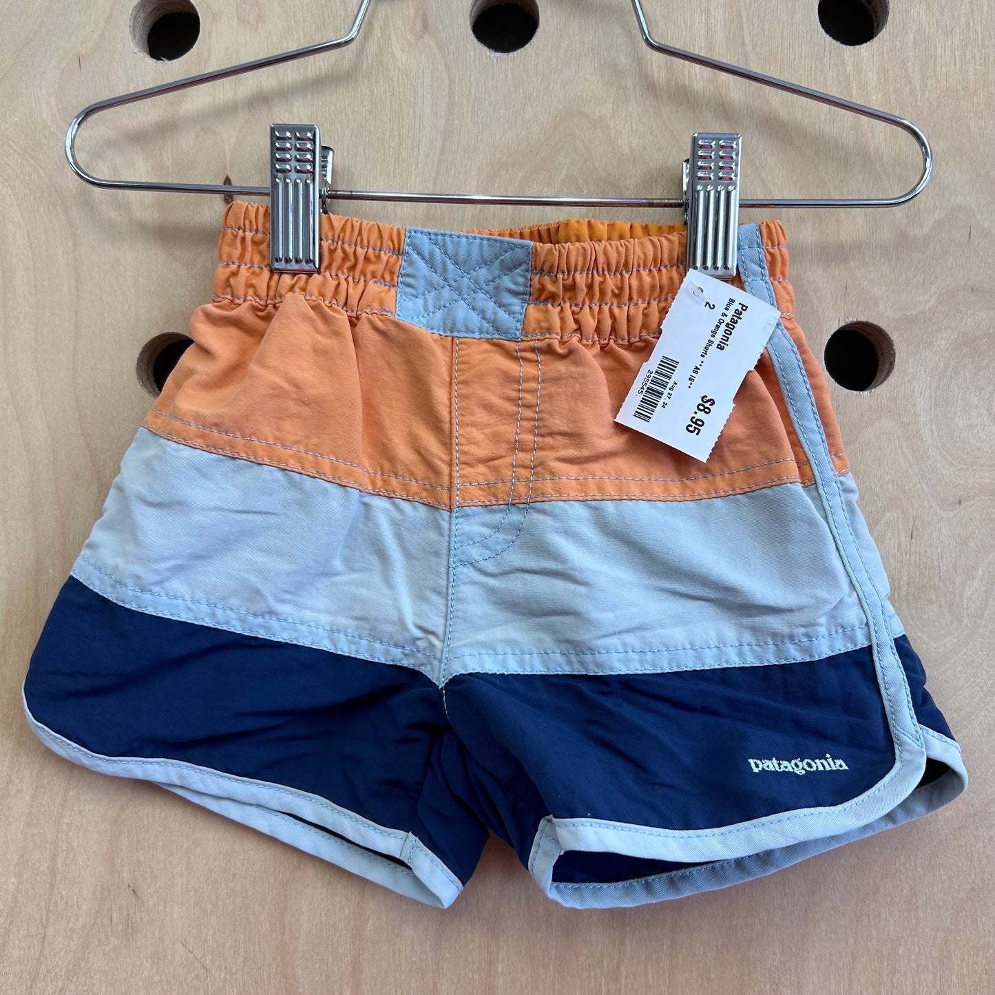 Blue & Orange Shorts **AS IS**