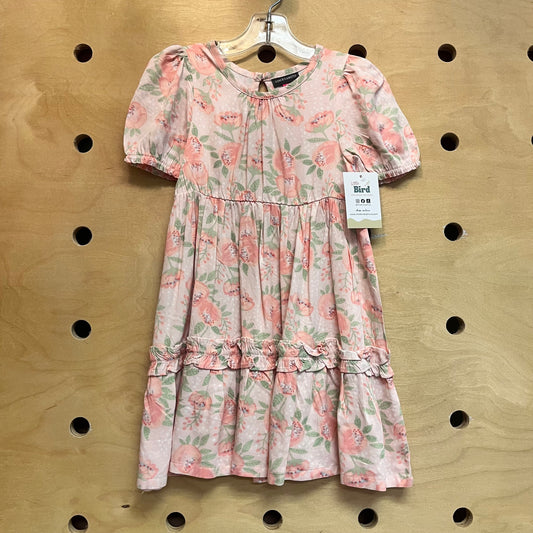 Pink Floral Dress
