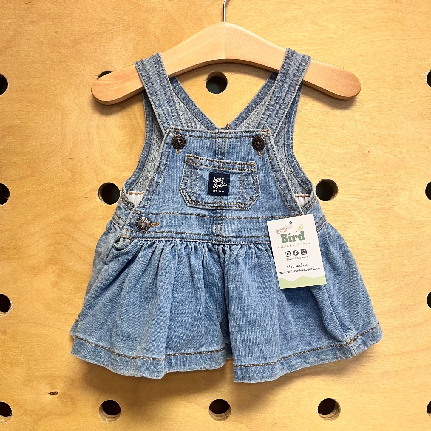 Soft Denim Skirtall